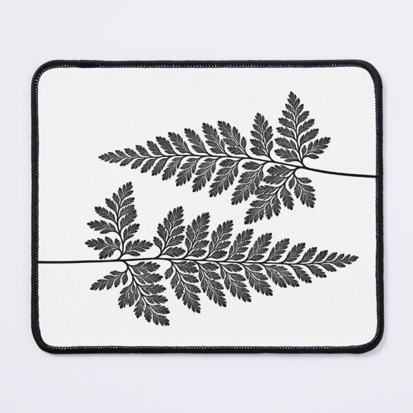 Item preview, Vintage Black Fern Botanical Cyanotype Print designed and sold by The Snarky Ph.D.: A Study in Botanicals .