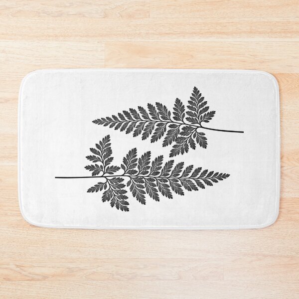Item preview, Vintage Black Fern Botanical Cyanotype Print designed and sold by The Snarky Ph.D.: A Study in Botanicals .
