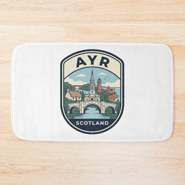Item preview, Ayr Scotland Vintage Travel Badge designed and sold by k3rstman1.