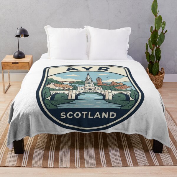 Item preview, Ayr Scotland Vintage Travel Badge designed and sold by k3rstman1.