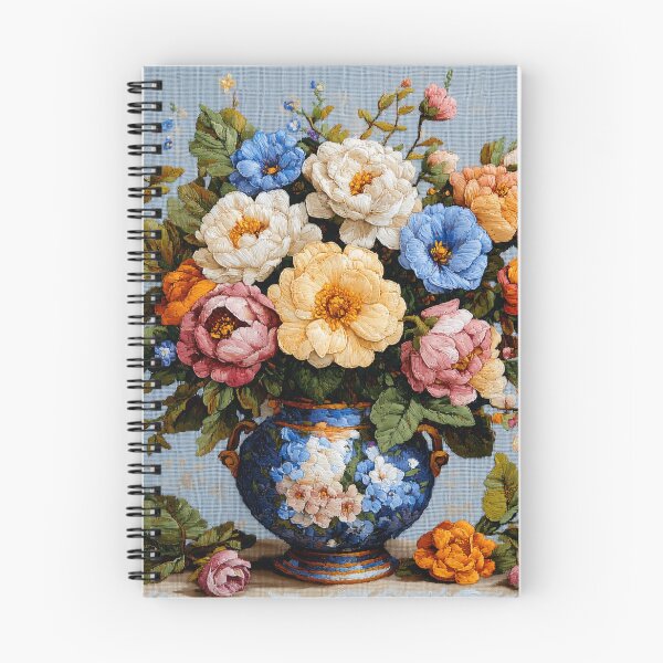 Item preview, Vintage Floral Bouquet Wall Art | Impressionist Flower Vase Painting | Cottagecore Botanical Decor designed and sold by GarnerSupplyCo.