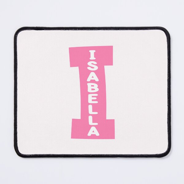 Item preview, Isabella Name Pink Alphabet Letter I designed and sold by Jeallan Designs.