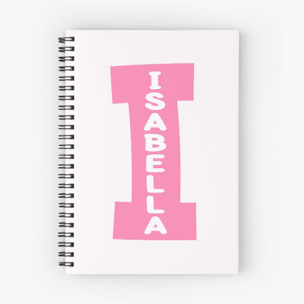 Item preview, Isabella Name Pink Alphabet Letter I designed and sold by Jeallan Designs.