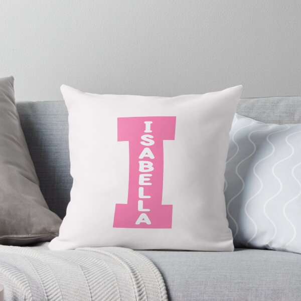 Item preview, Isabella Name Pink Alphabet Letter I designed and sold by Jeallan Designs.