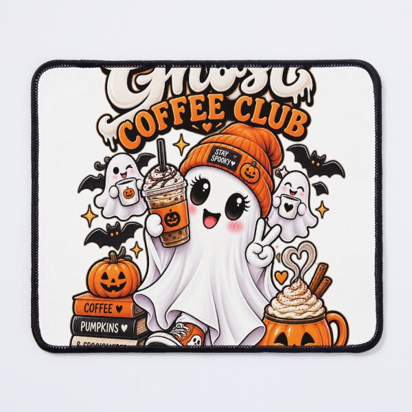 Item preview,  Ghost Coffee Club HALLOWEEN ART designed and sold by Syedshah13.
