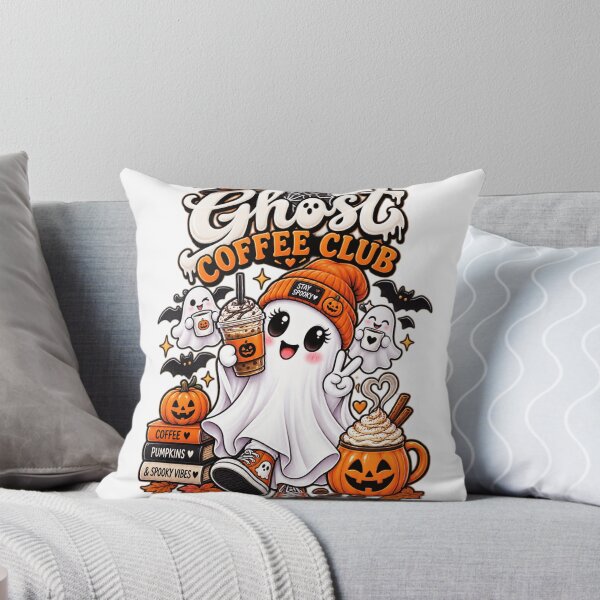 Item preview,  Ghost Coffee Club HALLOWEEN ART designed and sold by Syedshah13.
