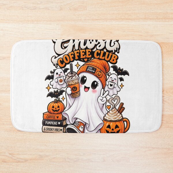 Item preview,  Ghost Coffee Club HALLOWEEN ART designed and sold by Syedshah13.