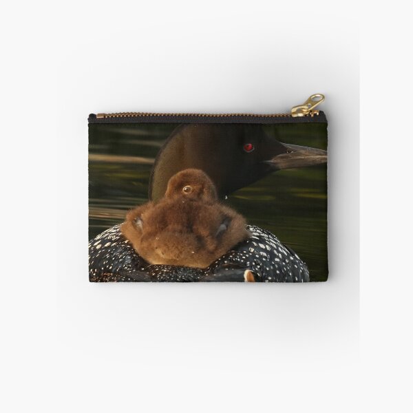 Item preview, Common Loon and Baby Chick Lake Photography designed and sold by locustgirl.