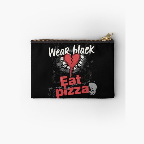 Item preview, Wear Black Eat Pizza Emo Saying Gift designed and sold by Say It With Ink.
