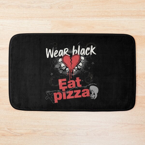 Item preview, Wear Black Eat Pizza Emo Saying Gift designed and sold by Say It With Ink.