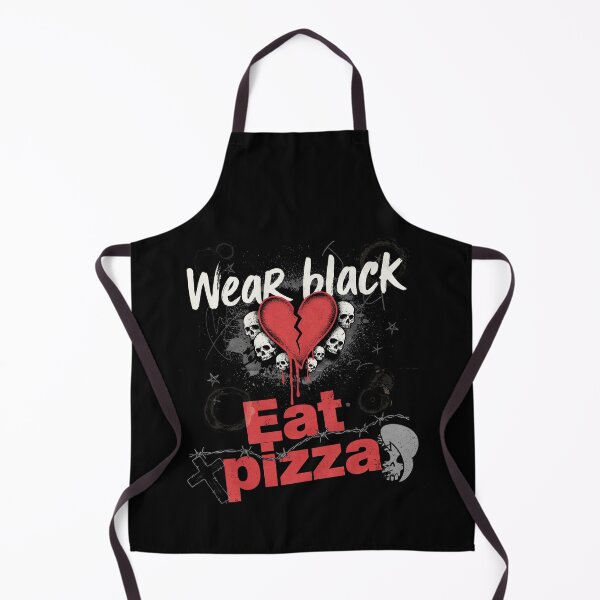 Item preview, Wear Black Eat Pizza Emo Saying Gift designed and sold by Say It With Ink.
