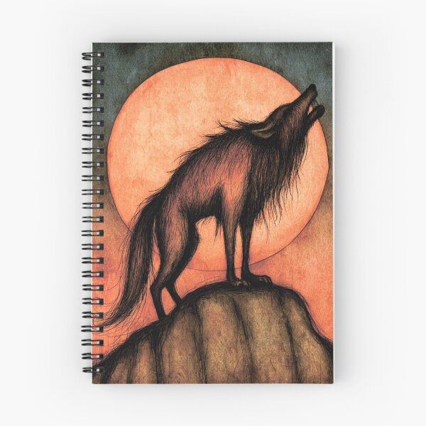 Item preview,  The Wolf and the Full Moon designed and sold by MagelliShop.