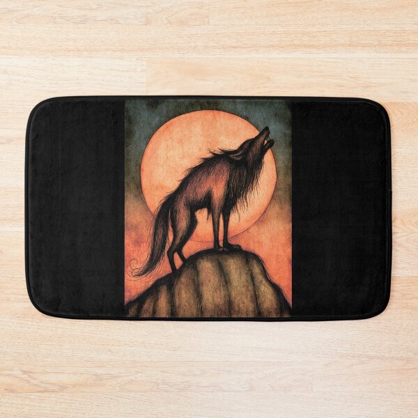 Item preview,  The Wolf and the Full Moon designed and sold by MagelliShop.