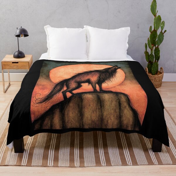 Item preview, The Wolf and the Full Moon designed and sold by MagelliShop.