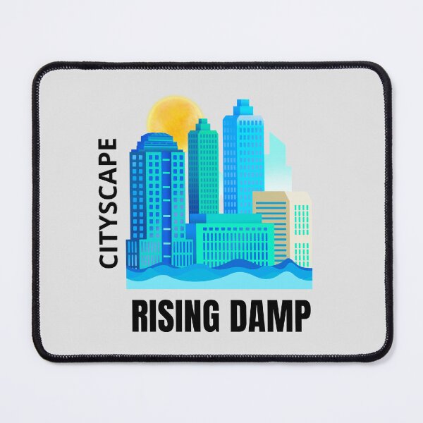 Item preview, Climate Change - Amusing Rising Damp Cityscape. designed and sold by MPC-Mince-Pies.