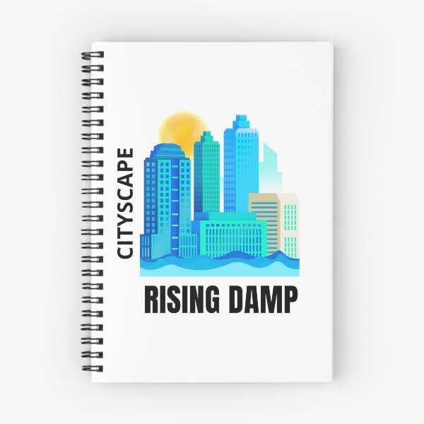 Item preview, Climate Change - Amusing Rising Damp Cityscape. designed and sold by MPC-Mince-Pies.