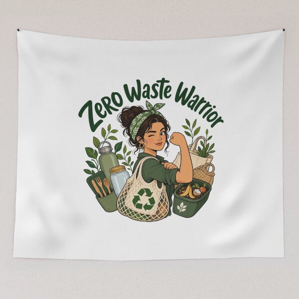 Item preview, Zero Waste Warrior designed and sold by musthavewords.