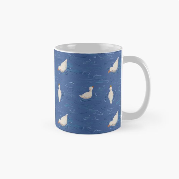 Item preview, White Ducks Swimming in Water designed and sold by Clara Rennó.