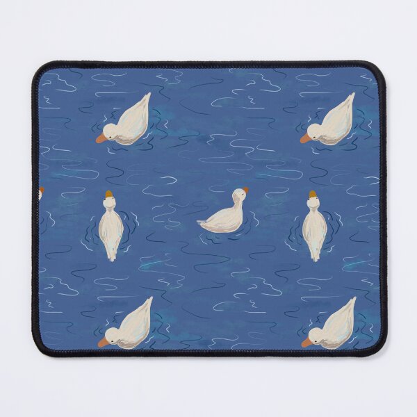 Item preview, White Ducks Swimming in Water designed and sold by Clara Rennó.