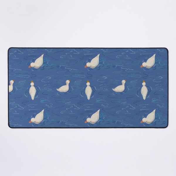 Item preview, White Ducks Swimming in Water designed and sold by Clara Rennó.