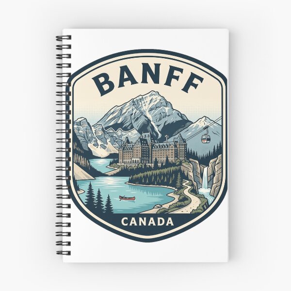 Item preview, Banff National Park Canada Vintage Mountain Travel designed and sold by k3rstman1.
