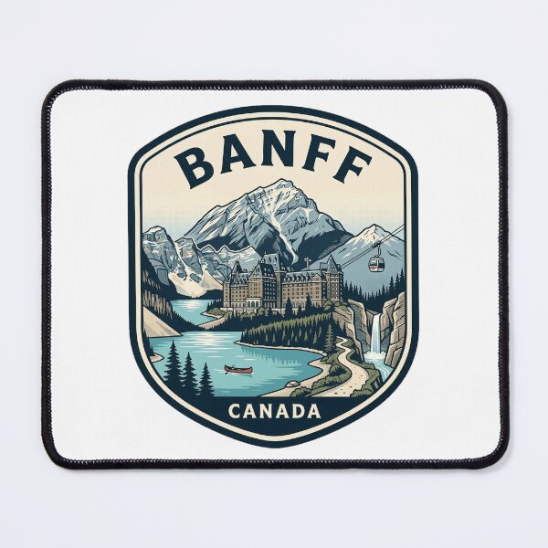 Item preview, Banff National Park Canada Vintage Mountain Travel designed and sold by k3rstman1.