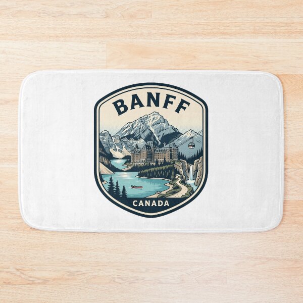 Item preview, Banff National Park Canada Vintage Mountain Travel designed and sold by k3rstman1.