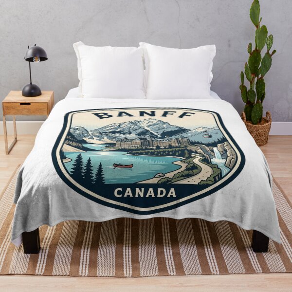 Item preview, Banff National Park Canada Vintage Mountain Travel designed and sold by k3rstman1.
