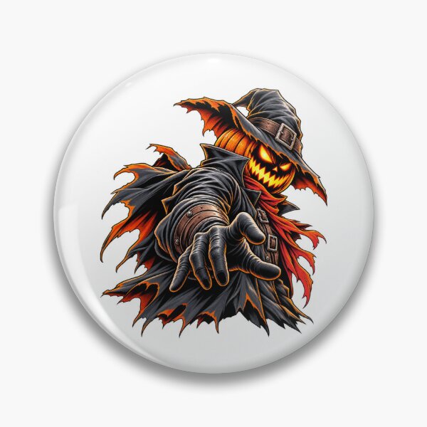 Item preview, Scary Halloween Pumpkin Witch designed and sold by afr-saad.