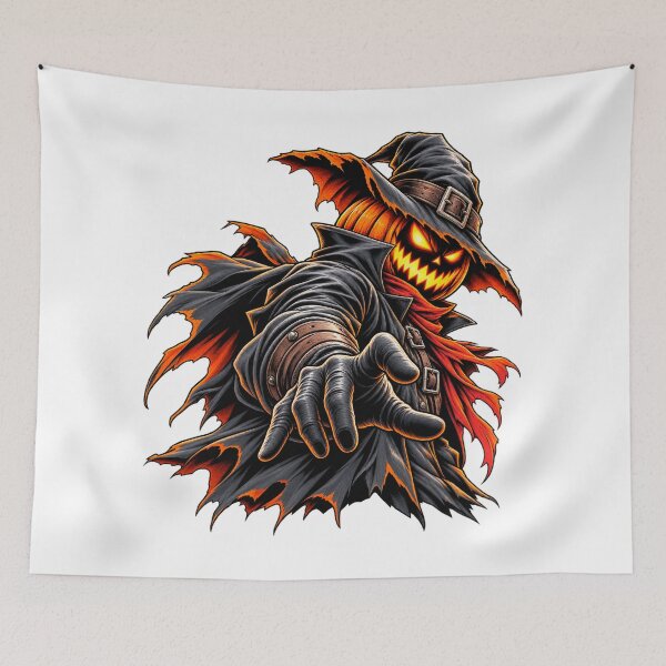 Item preview, Scary Halloween Pumpkin Witch designed and sold by afr-saad.
