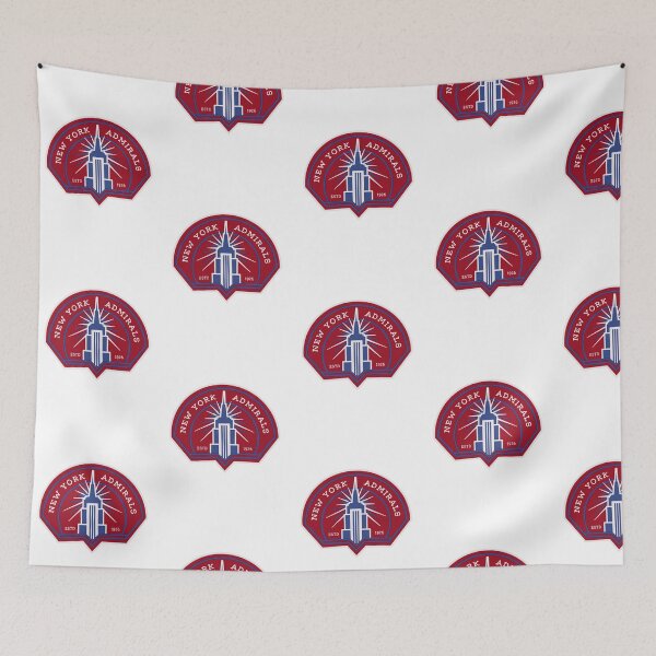 Item preview, New York Admirals Team Logo Pattern designed and sold by jamierachelz.