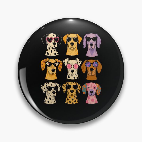 Item preview, Cool Retro Dogs Wearing Funky Sunglasses Pop Art designed and sold by Moizento.