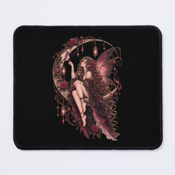 Item preview, Dark Fairy on the Moon designed and sold by LunasWhisperStudio.