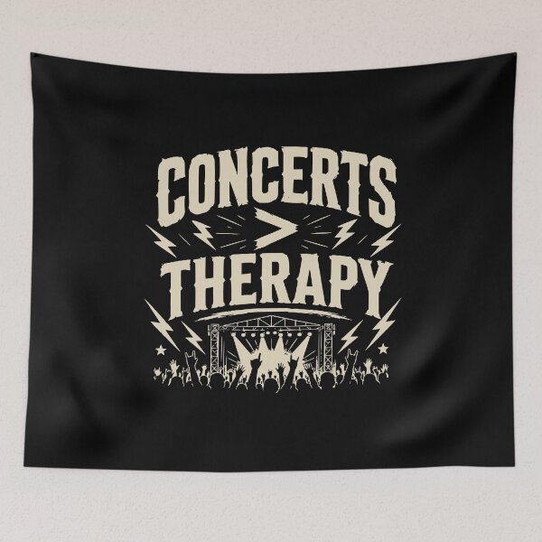 Item preview, Concerts > Therapy – Concert love for true music fans designed and sold by FeverVoid.