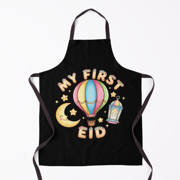 Item preview, "My First Eid" Cute Hot Air Balloon Adventure Design designed and sold by D-Islamic.