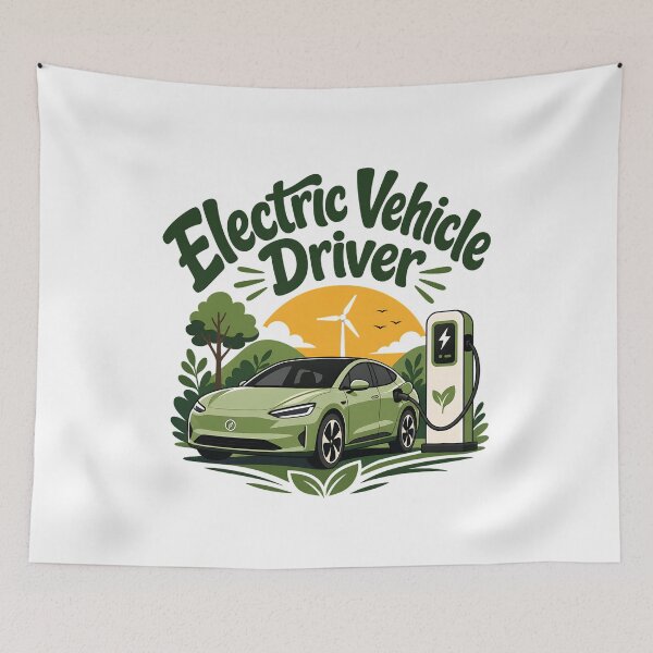 Item preview, Electric Vehicle Driver designed and sold by musthavewords.