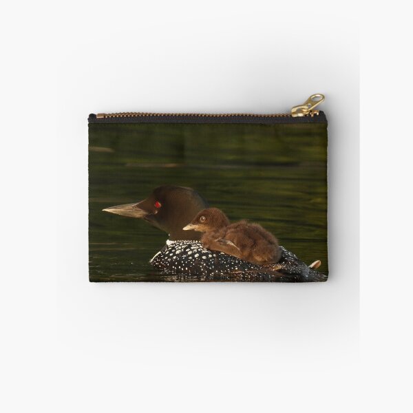 Item preview, Common Loon With Chick North American Wildlife designed and sold by locustgirl.