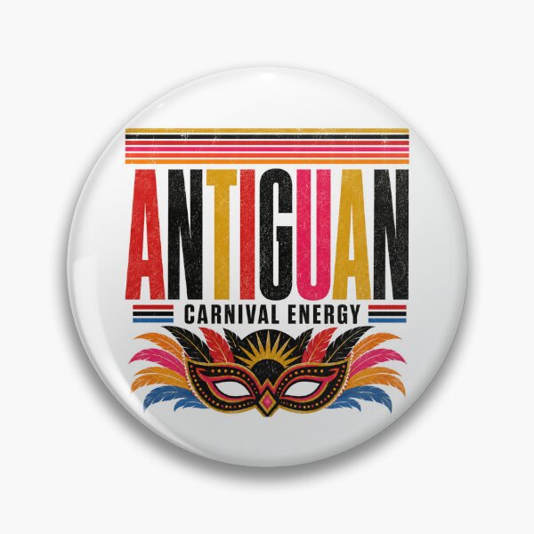 Item preview, Antiguan Carnival Energy Glossy Antigua Pride designed and sold by GiftLore Studio.