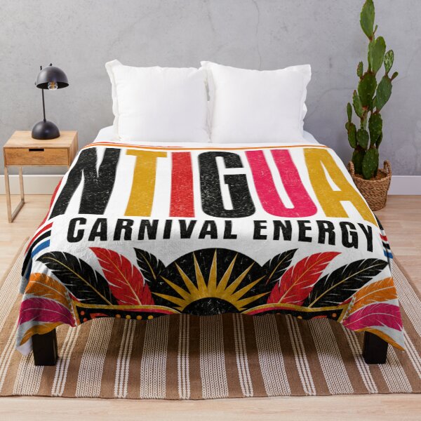 Item preview, Antiguan Carnival Energy Glossy Antigua Pride designed and sold by GiftLore Studio.