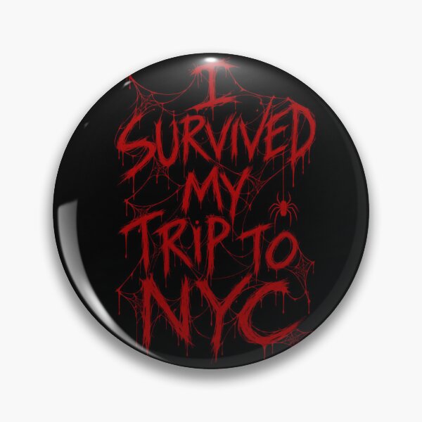 Item preview, I Survived My Trip to NYC – Spider Web designed and sold by GreenxGreen.