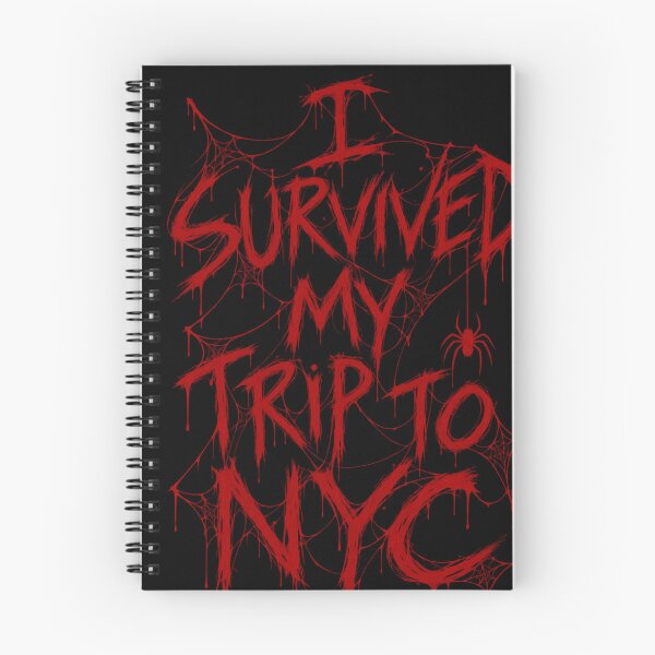 Item preview, I Survived My Trip to NYC – Spider Web designed and sold by GreenxGreen.