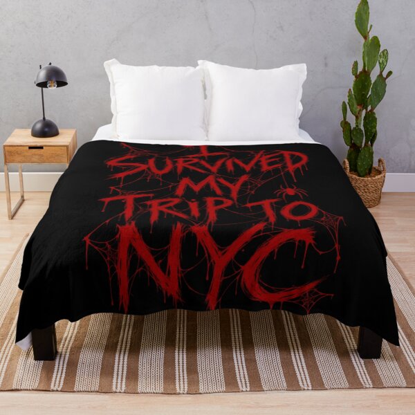 Item preview, I Survived My Trip to NYC – Spider Web designed and sold by GreenxGreen.