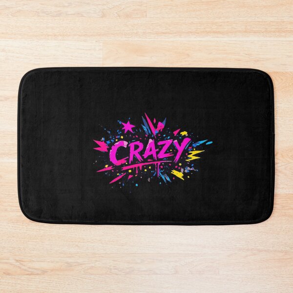 Item preview, CRAZY Graffiti – Colorful Neon Street Art Typography designed and sold by FeverVoid.