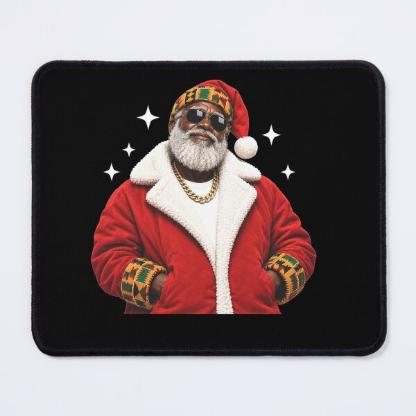 Item preview, African American Santa Claus Christmas Pajama Kente Cool Black designed and sold by clothesy7.