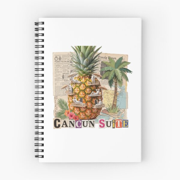 Item preview, Cancun Wave Mexico Beach & Spring Break Dadaist Collage - Tropical Vacation Art designed and sold by OzzFrequency.