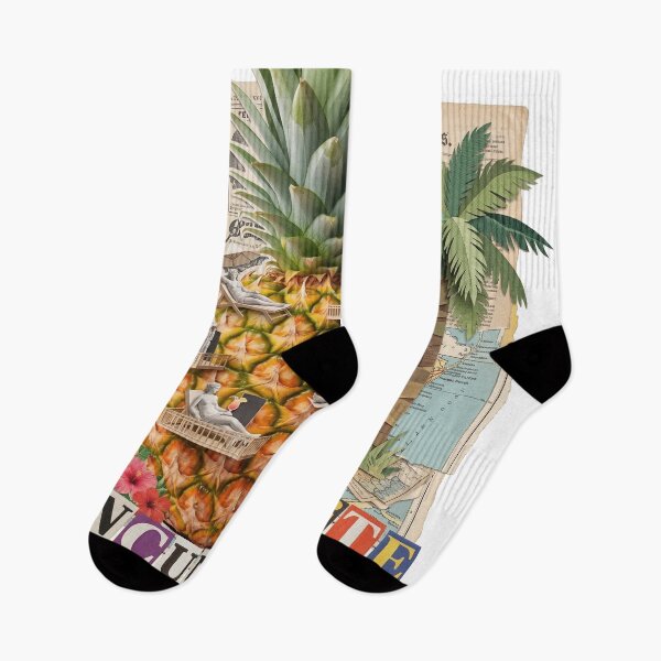 Item preview, Cancun Wave Mexico Beach & Spring Break Dadaist Collage - Tropical Vacation Art designed and sold by OzzFrequency.