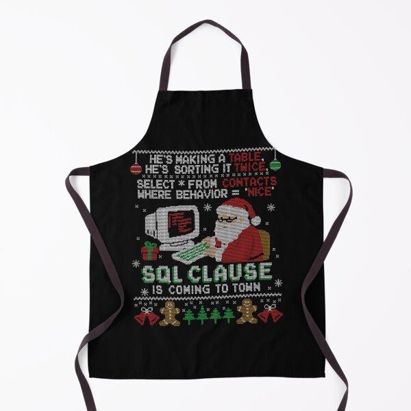 Item preview, SQL Clause Funny Tech Ugly Christmas designed and sold by Nerd Shizzle.