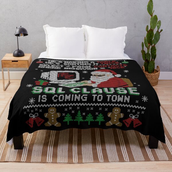 Item preview, SQL Clause Funny Tech Ugly Christmas designed and sold by Nerd Shizzle.