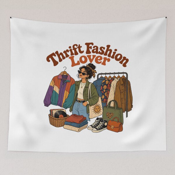 Item preview, Thrift Fashion Lover designed and sold by musthavewords.