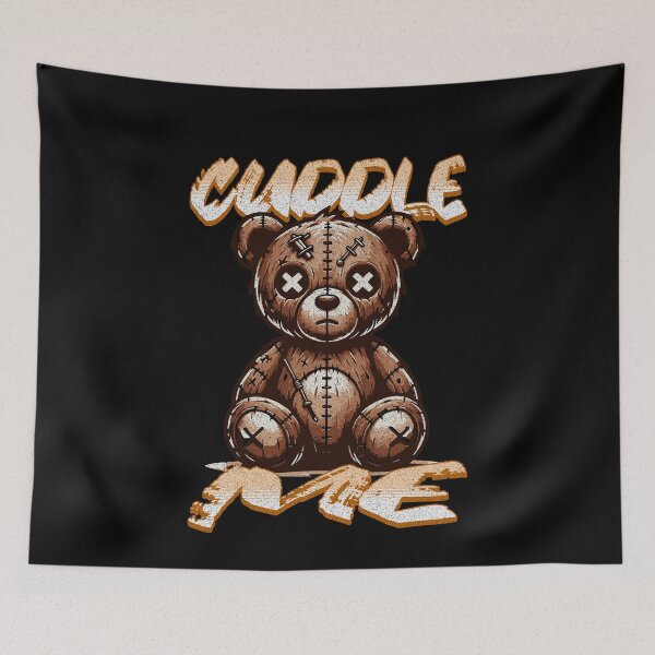 Item preview, Cuddle Me – Creepy Teddy Bear in a Creepy Cute Style designed and sold by FeverVoid.